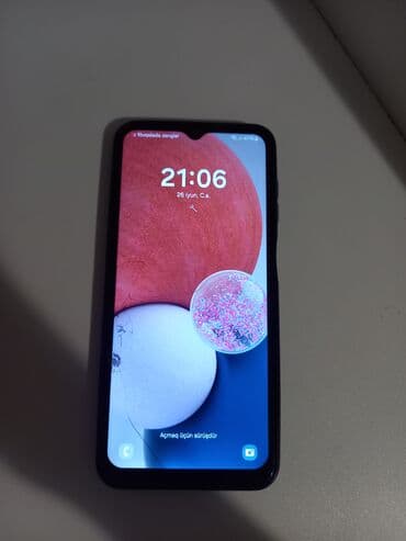 monitör ikinci el: Samsung Galaxy A13, 64 GB, rəng - Mavi, Barmaq izi, İki sim kartlı, Face ID — 1
