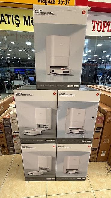 plesteysen: Xiaomi Robot Vacuum X20+ tozsoran robotu. Bu model avtomatik təmizləmə — 1