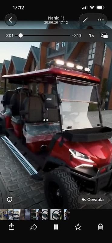 Uşaq üçün elektrik maşınları: Elektrik turist karı (uzun şassi, 6 yerlik) - Güclü elektrik ötürücü — 2