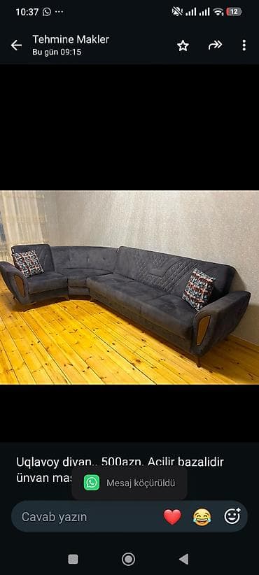 diva mebel: Uqlavoy divan. 500azn. Acilir bazalidir ünvan maştağa (8770)*Tehi — 1