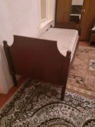 ucuz mebiler: Gencede satilir Tek neferlik kravat matrasli qirigi sokuyu yoxdur — 3