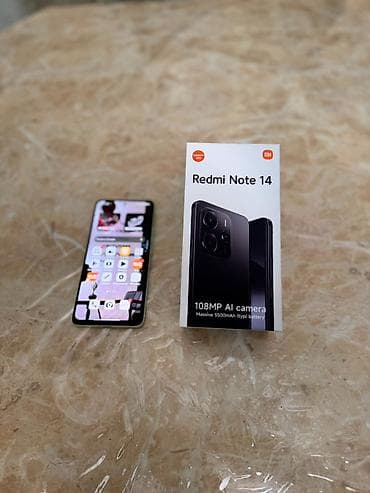 sensor pitiminutka: Redmi Note 14, 128 GB, rəng - Yaşıl, Barmaq izi, Face ID, Sensor — 4