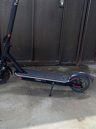 gitara kabel: Toba ST-737 elektrik skuter - Rəng: qara, kompakt və yığcam dizayn - — 3