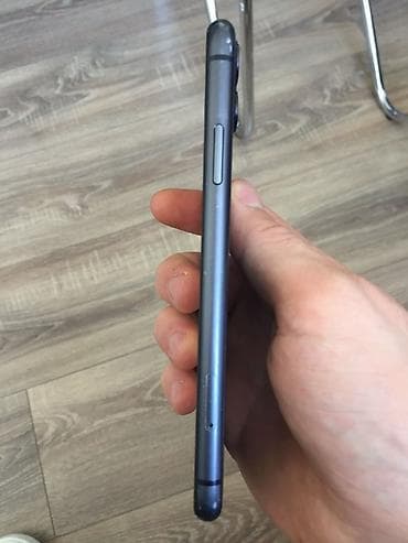 apple 11: IPhone 11, 64 GB, Qara, Zəmanət, Simsiz şarj, Face ID — 6