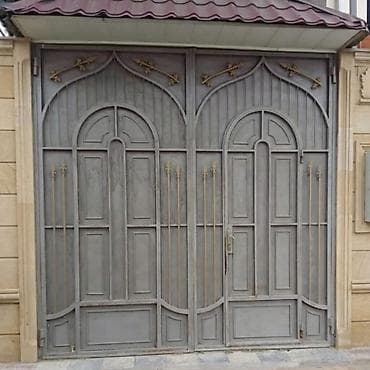 499₼ darvaza satılır Ölçüsü 3 metirin 3 metrə Üstündəki papaqda — 1