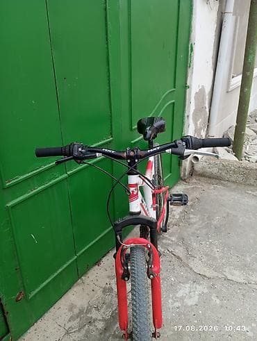 Dağ velosipedləri: START markalı dağ velosipedi - Rəng: ağ/qırmızı - Çərçivə — 3