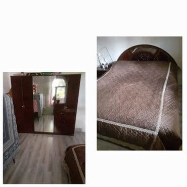 ikinci el tek yataq: İkinəfərlik çarpayı, Dolab, İşlənmiş — 1