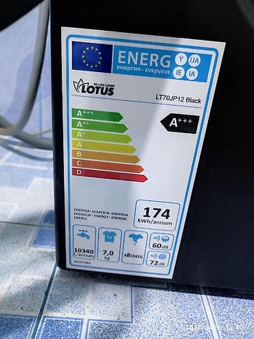 qril aparati ikinci el: Paltaryuyan maşın Lotus, 7 kq, Yeni, Avtomat — 5