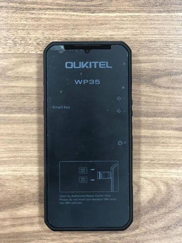 Oukitel WP35: Prosessorun növü: Mediatek 2.2 GHz Ekran