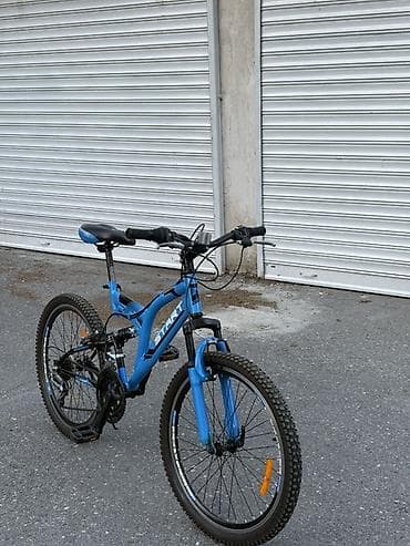 velasped: Mavi “START” brendi dağ velosipedi - Çərçivə: amortizatorlu — 2