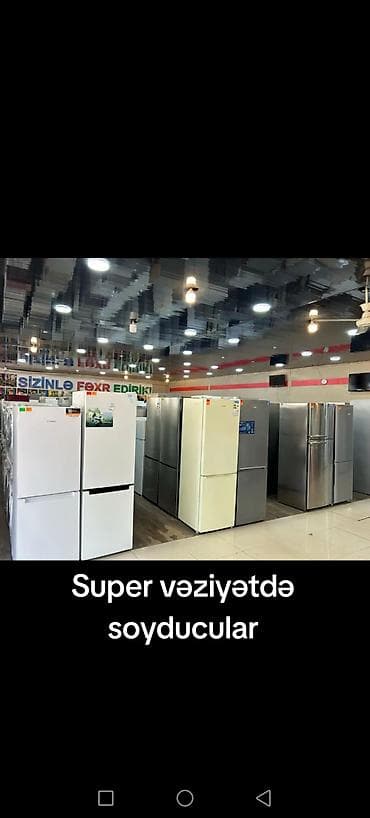 Soyuducu vitrin kolleksiyası - Müxtəlif ölçü və dizaynlarda məişət