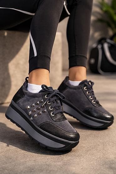 Ölçü: 37, rəng - Boz, Yeni