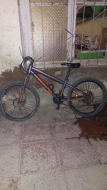 islenmis velosiped satisi: Dağ velosipedi – Adidas brendli dizayn 24 düy velo su qiymətinə 35 — 1