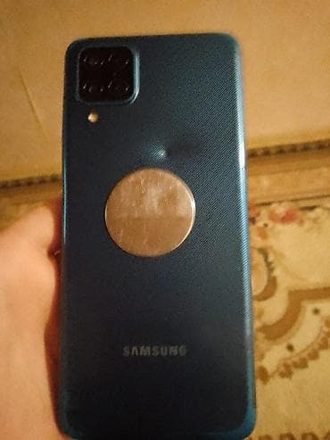 samsung 1210: Samsung Galaxy A12, 64 ГБ, цвет - Черный, Отпечаток пальца — 3