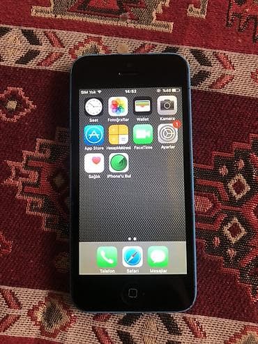 dubaydakı iphone: IPhone 5c, Mavi, Qırıq — 3