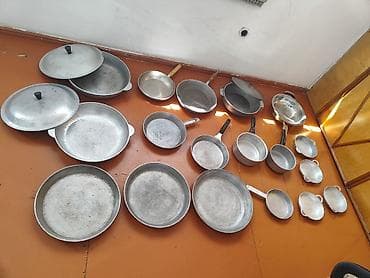 Tava, rəng - Gümüşü, Alüminium — 2