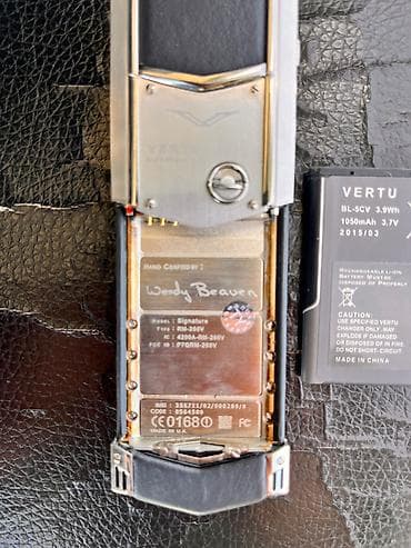 data modem sim card: Vertu Signature Touch, Zəmanət — 6