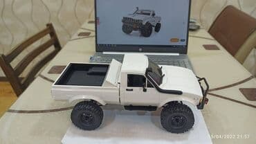 uşaq ucun traktor: WPL C24 Picup RC car. 4WD 7.4V 500mah Li-ion battery Play time 20-30 — 7