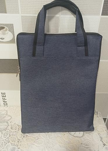 kreditle noutbuklar: Simoer brendli noutbuk/planşet çantası - Rəng: tünd mavi (melanj — 2