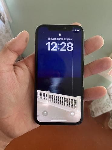 ikinci əl ipad: IPhone X, Qara, Face ID — 2