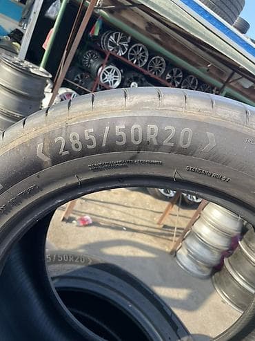 maşın diskileri: Məhsul: Avtomobil şini Ölçü: 285/50 R20 Tip: Tubeless, radial Tətbiq — 5