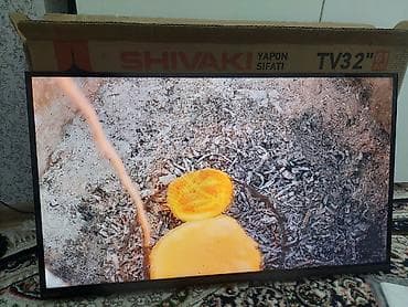 165 ekran televizyon: Yeni Televizor Shivaki LED ekran 32" HD (1366x768) — 7