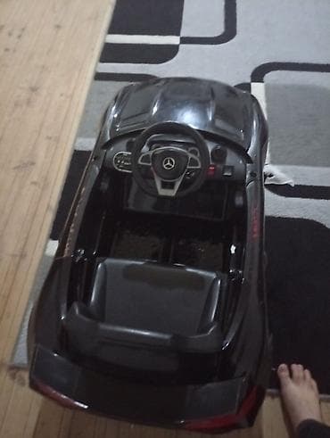 Детский мир: Uşaq elektrik maşını – Mercedes dizaynlı, model FT-998 - Rəng: qara - — 4