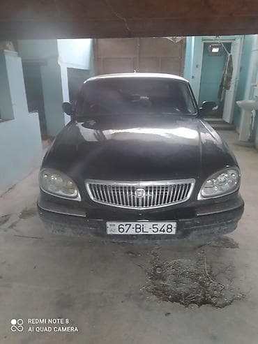 opel 1.5 dizel motor: GAZ-3110 Volga sedan - Kuzov: 4 qapılı sedan, qara rəng - Ön hissə — 4