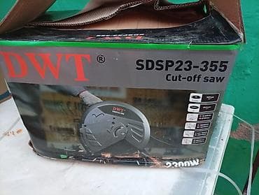 Другие пилы: DWT SDSP23-355 metal kəsici mişar (Cut-off saw) - Güc: 2300 W - Disk — 2