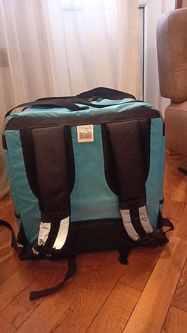 wolt: Wolt çatdırılma çantası (termal, bel çantası tipli) Yenidir — 3