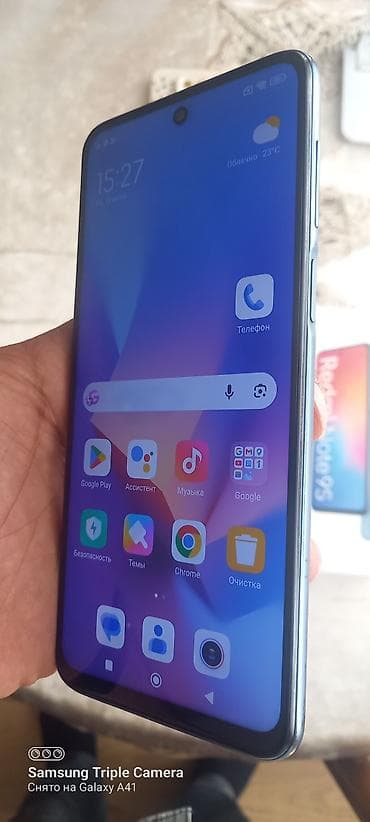 14 pro iphone: Redmi Note 9S, 128 GB, rəng - Göy, Sensor, Sənədlərlə, Barmaq izi — 9