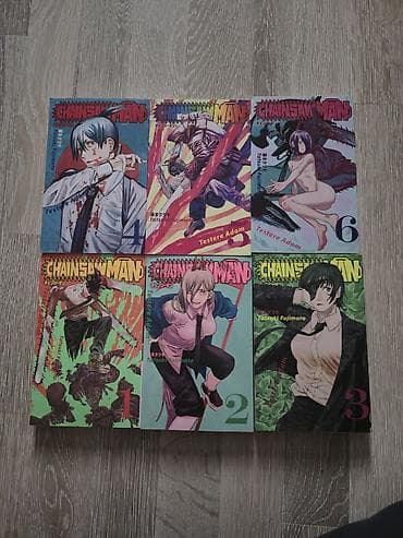 Chainsaw Man türkcə manga 1-6 18+ — 1
