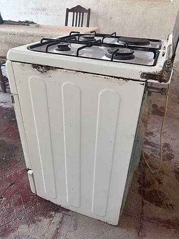 elektron soba: Qaz plitəsi Ayrıca dayanan, 4 gözlü, İşlənmiş — 1