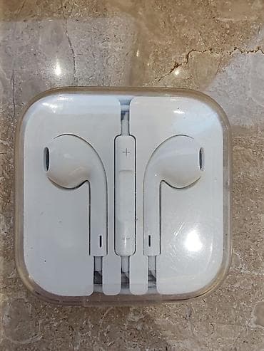 Simli qulaqlıq – qulaq içi (earpods) dizaynı - 3,5 mm AUX konnektorlu — 1