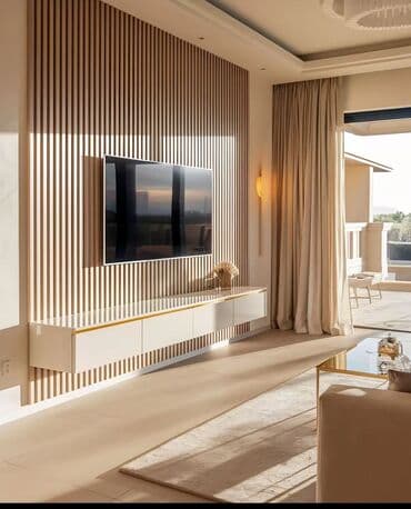 аренда помещения под ресторан кафе: Прямой ТВ стенд, С полками, Ламинат — 10