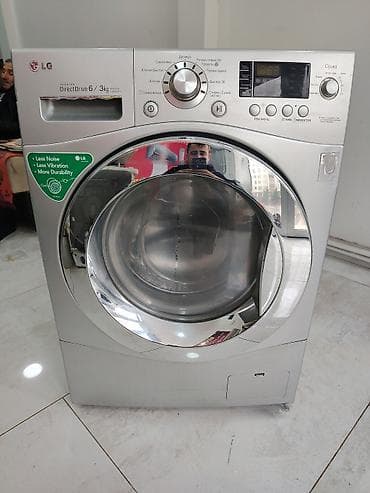 xiaomi mi stick: LG Inverter Direct Drive paltaryuyan və qurutma funksiyalı maşın - Ön — 1