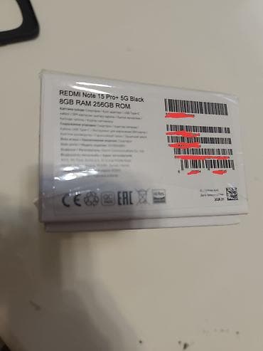 iphone pro max: Redmi 256 GB, rəng - Qara, Zəmanət, Sensor, Barmaq izi — 3