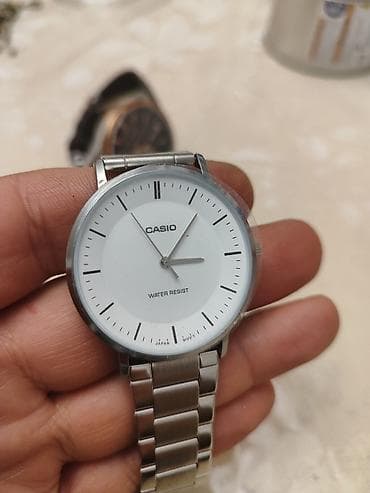 Личные вещи: Новый, Наручные часы, Casio, цвет - Серебристый — 3