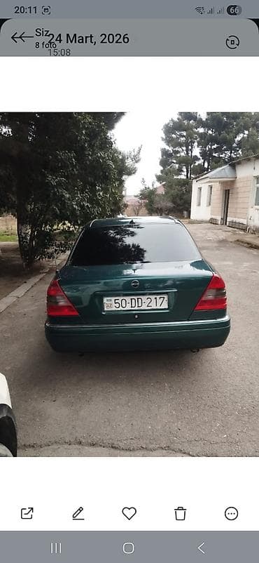 mercedes amg: Avtomobil: Mercedes-Benz C-Class (W202), sedan Rəng: Tünd yaşıl — 3