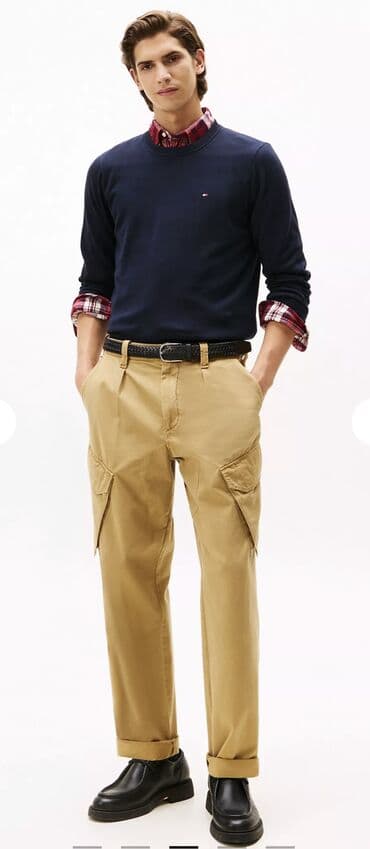 qısa kişi gödəkçələri: Sviter, Tommy Hilfiger, L, rəng - Göy — 2