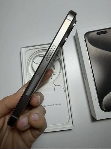 redmi note 16: IPhone 15 Pro, 256 GB, Natural Titanium, Zəmanət, Kredit, Qırıq — 2