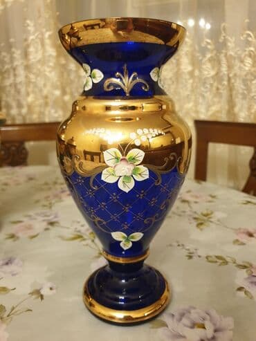 вазы для цветов чехия богемия: Одна ваза, Богемское стекло — 1