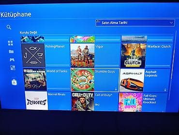 playstation 4 disk: PS4 500gb əla vəziyətdə, plombu üzərində, 2 pult +20 oyun Metrolara — 9