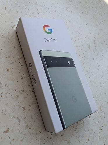 data modem sim card: Google Pixel 6A, 128 GB, rəng - Yaşıl, Face ID, Sensor, Sənədlərlə — 5