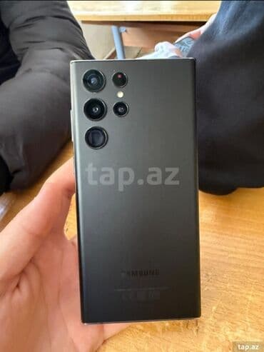 samsung not 20 ultra qiymeti: Samsung Galaxy S22 Ultra, rəng - Qara — 3