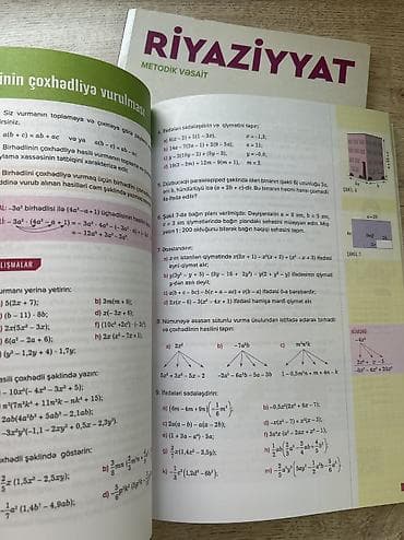 4 1 kitab pdf indir: Yeni nəşr Riyaziyyat – 7-ci sinif üçün riyaziyyatdan həm metodik — 3