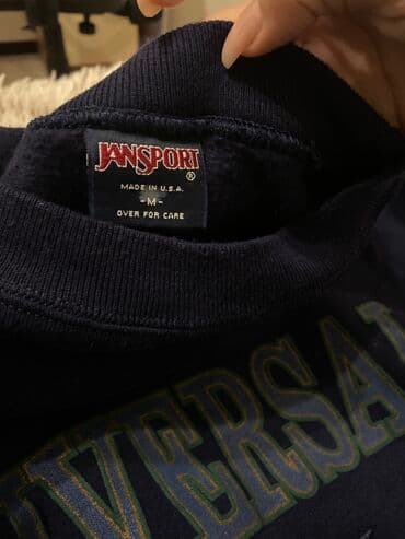 черные мужские свитшоты: Sweatshirt Jansport unisex — 2