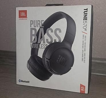 Yeni Simsiz (Bluetooth) Qulaqcıqlar, JBL, rəng - Qara