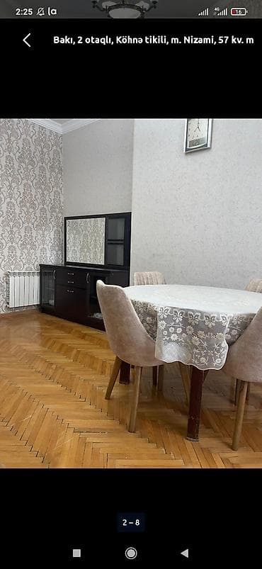 kub.az menziller: Bakı, m. Nizami, köhnə tikili – 2 otaqlı mənzil, 57 kv.m - Planlama — 2