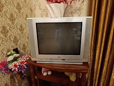 Televizorlar: JVC katod-şüalı (CRT) televizor Vəziyyəti: Əla (İşlək vəziyyətdədir) — 1